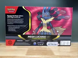 Pokemon TCG Mega Lucario Ex Premium Figure Collection - Brand New And Sealed! - Image 4