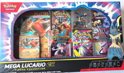 Pokemon TCG Mega Lucario Ex Premium Figure Collection - Brand New And Sealed! - Image 1