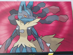 Pokemon TCG Mega Lucario Ex Premium Figure Collection - Brand New And Sealed! - Image 4