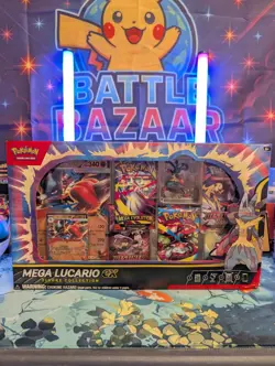 Pokemon TCG Mega Lucario Ex Premium Figure Collection - Brand New And Sealed! ✅ - Image 1