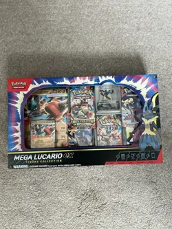 Pokemon TCG Mega Lucario Ex Premium Figure Collection - Brand New And Sealed! - Image 1