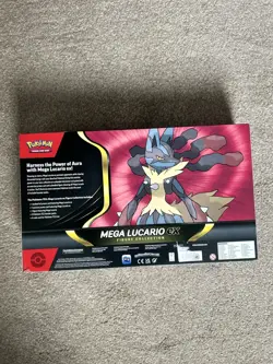 Pokemon TCG Mega Lucario Ex Premium Figure Collection - Brand New And Sealed! - Image 5