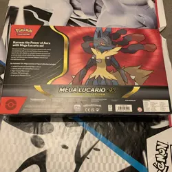 Pokemon TCG Mega Lucario Ex Premium Figure Collection - Brand New And Sealed! - Image 2