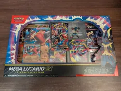 Pokemon TCG Mega Lucario Ex Premium Figure Collection - Brand New And Sealed! - Image 2