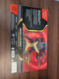 Pokemon TCG Mega Lucario Ex Premium Figure Collection - Brand New And Sealed! - Image 3