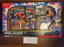 Pokemon TCG Mega Lucario Ex Premium Figure Collection - Brand New And Sealed! - Image 1