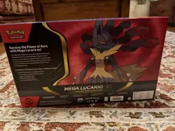 Pokemon TCG Mega Lucario Ex Premium Figure Collection - Brand New And Sealed! - Image 3