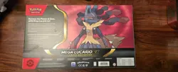 Pokemon TCG Mega Lucario Ex Premium Figure Collection - Brand New And Sealed! - Image 2