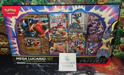 Pokemon TCG Mega Lucario Ex Premium Figure Collection - Brand New And Sealed! - Image 1