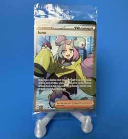 Iono 124 Pokemon TCG SV: Scarlet & Violet SVP - Black Star Promo Cards Sealed NM - Image 1