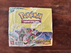 Pokemon TCG Sword & Shield Evolving Skies Booster Box New Sealed See Pics🔥 - Image 1