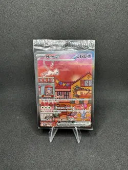 Mew ex SVP 053 Pokemon TCG Scarlet Violet 151 Black Star Promo Full Art SEALED - Image 1