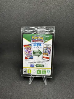 Mew ex SVP 053 Pokemon TCG Scarlet Violet 151 Black Star Promo Full Art SEALED - Image 2