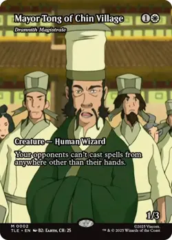 Mayor Tong of Chin Village - Drannith Magistrate (Borderless) Avatar: The Last A - Image 1