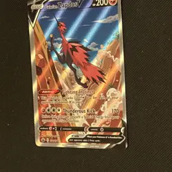 Galarian Zapdos v Chilling Reign Card 174/198 Pokemon TCG alternate Art - Image 3