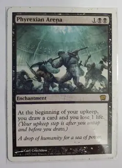 Phyrexian Arena 8th Edition 8ED MTG Magic the Gathering Rare English Core Eighth - Image 1