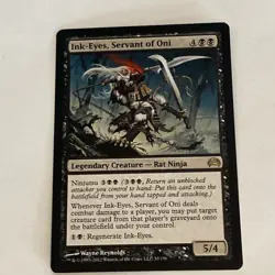 Ink-Eyes, Servant of Oni 33 Planechase 2012 Regular MTG TCG CARD NM - Image 1