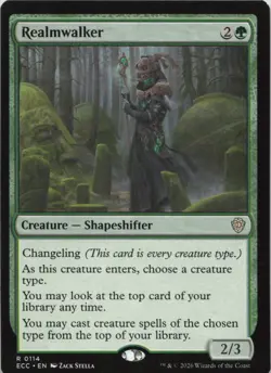 Realmwalker R Commander: Lorwyn Eclipsed 114 NM MTG - Image 1