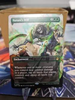 Nature's Will (Anime Borderless) Wilds of Eldraine: Enchanting Tales Regular - Image 1