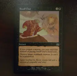 Snuff Out - Mercadian Masques ~LP/NM~ Magic the Gathering MTG - Image 1