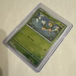 Pokemon TCG Deerling (Master Ball Pattern) 006/086 Sv: White Flare Reverse Holo - Image 3