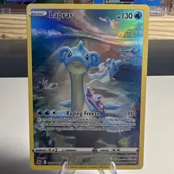 Lapras GG05/GG70 Crown Zenith Galarian Gallery Ultra Rare Holo Pokemon Card - Image 1