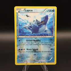 Lapras - 28/122 - Uncommon - Reverse Holo PL/MP, English Pokemon BREAKPoint - Image 1