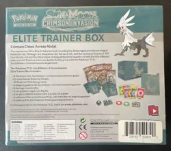 Pokemon SUN AND MOON CRIMSON INVASION Elite Trainer Box ETB New SEALED - Image 2