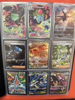 Vintage Pokemon Card Collection Binder Lot XY Promo Gold Illustration Rare SIR - Image 1
