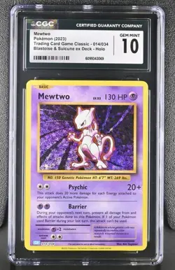 Mewtwo *CGC 10* Holo *Classic Collection* #14 * Pokemon - Image 1