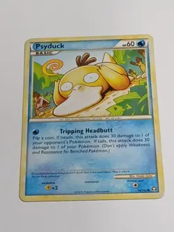 Psyduck Common Non Holo Card 74/102 Triumphant HS Series, - Image 1