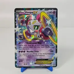 Pokemon Hoopa EX XY85 Black Star Promo Holo NM - Image 1