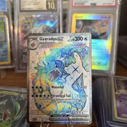 Pokemon TCG Gyarados ex 225/198 Scarlet & Violet Full Art Ultra Rare NM/M - Image 1