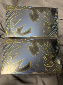 Pokemon Mega Charizard X ex Ultra-Premium Collection Box Sealed Pack of 2 - Image 1