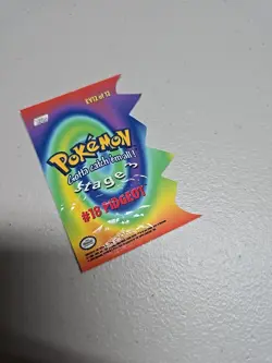 2000 Topps Chrome Pokemon Pidgeot Die Cut Card Ev 12 - Image 3