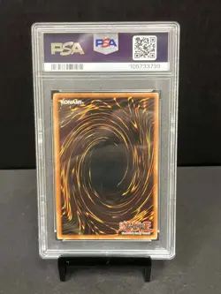 (PSA 7) DARK ERADICATOR WARLOCK 2006 YU-GI-OH 1ST EDITION HOLO SD: SPELLCASTERS - Image 2