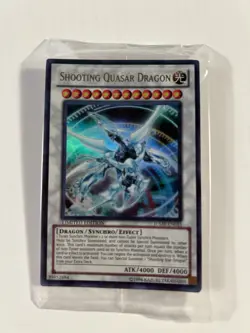 YuGiOh Shooting Quasar Dragon JUMP-EN055 Ultra Rare Shonen Jump Promo SEALED - Image 1