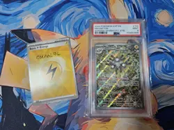 Pokemon - Magneton SVP 159 Surging Sparks Pokemon Center Stamp ETB Promo - PSA 9 - Image 1