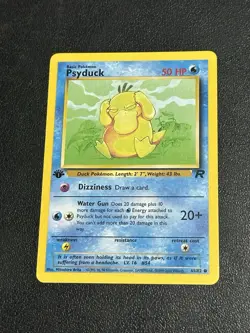 1st Edition Psyduck - 65/82 - Team Rocket - Pokemon Card - Image 1