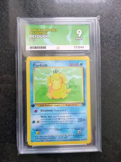 Psyduck 1st Edition Team Rocket 65/82 WOTC Vintage Pokemon - Image 1
