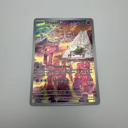 Pokemon TCG Drowzee Scarlet & Violet Base Set Holo Illustration Card 210/198 - Image 1
