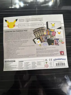 Pokemon TCG Celebrations ETB Elite Trainer Box Factory Sealed 25th Anniversary 820650809439 - Image 2
