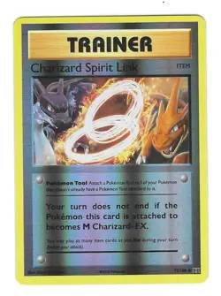 Pokemon TCG: Charizard Spirit Link (Reverse) - 75/108 - XY Evolutions - NM - Image 1