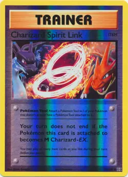 1x Charizard Spirit Link - 75/108 - Uncommon - Reverse Holo NM-Mint Pokemon XY-- - Image 1
