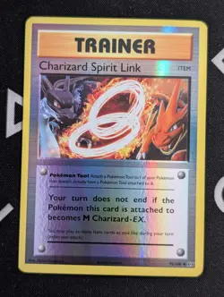 Charizard Spirit Link 75/108 XY Evolutions Reverse Holo Uncommon Pokemon - NM - Image 1