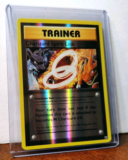 POKEMON CHARIZARD SPIRIT LINK 75/108 REVERSE HOLO XY EVOLUTIONS LP-NM - Image 5