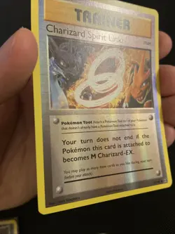 POKEMON CHARIZARD SPIRIT LINK 75/108 REVERSE HOLO XY EVOLUTIONS LP-NM - Image 2