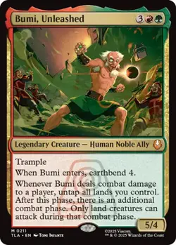 MTG - Bumi, Unleashed - TLA 211 - Non Foil - NM - Image 1