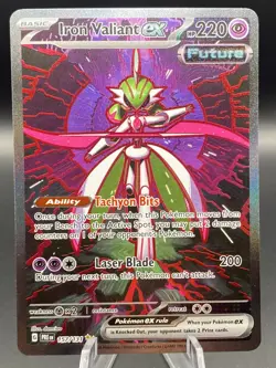 Iron Valiant ex 157/131 Sv: Prismatic Evolutions Holo SIR Pokemon TCG - Image 1