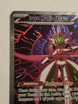 Iron Valiant ex 157/131 Sv: Prismatic Evolutions Holo SIR Pokemon TCG - Image 3